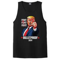 Trump Shot Bulletproof Bloody Ear Bleeding Butler Pa Trump PosiCharge Competitor Tank