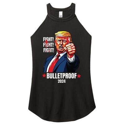 Trump Shot Bulletproof Bloody Ear Bleeding Butler Pa Trump Women's Perfect Tri Rocker Tank