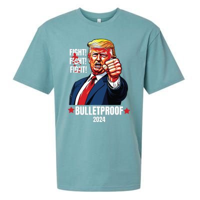 Trump Shot Bulletproof Bloody Ear Bleeding Butler Pa Trump Sueded Cloud Jersey T-Shirt