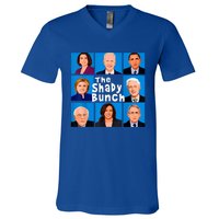 The Shady Bunch Anti Biden Obama Clinton Funny Vote Trump V-Neck T-Shirt