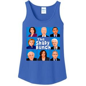 The Shady Bunch Anti Biden Obama Clinton Funny Vote Trump Ladies Essential Tank