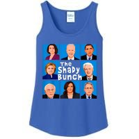 The Shady Bunch Anti Biden Obama Clinton Funny Vote Trump Ladies Essential Tank