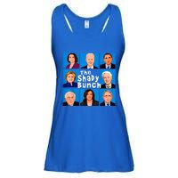 The Shady Bunch Anti Biden Obama Clinton Funny Vote Trump Ladies Essential Flowy Tank