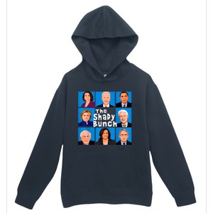 The Shady Bunch Anti Biden Obama Clinton Funny Vote Trump Urban Pullover Hoodie