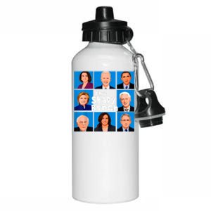 The Shady Bunch Anti Biden Obama Clinton Funny Vote Trump Aluminum Water Bottle