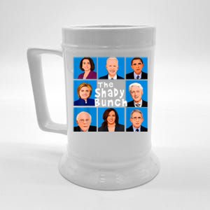 The Shady Bunch Anti Biden Obama Clinton Funny Vote Trump Beer Stein