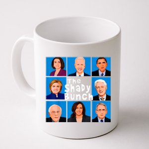 The Shady Bunch Anti Biden Obama Clinton Funny Vote Trump Coffee Mug