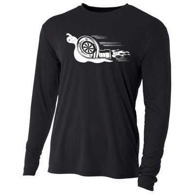 Turbo Snail Boosted Boost Turbro Cooling Performance Long Sleeve Crew