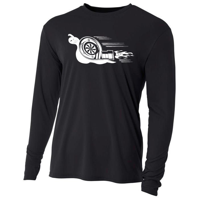 Turbo Snail Boosted Boost Turbro Cooling Performance Long Sleeve Crew