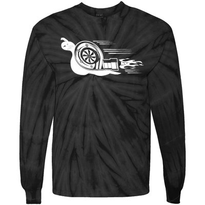 Turbo Snail Boosted Boost Turbro Tie-Dye Long Sleeve Shirt