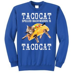 Tacocat Spelled Backward Is Taco Cat Sweatshirt