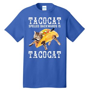 Tacocat Spelled Backward Is Taco Cat Tall T-Shirt