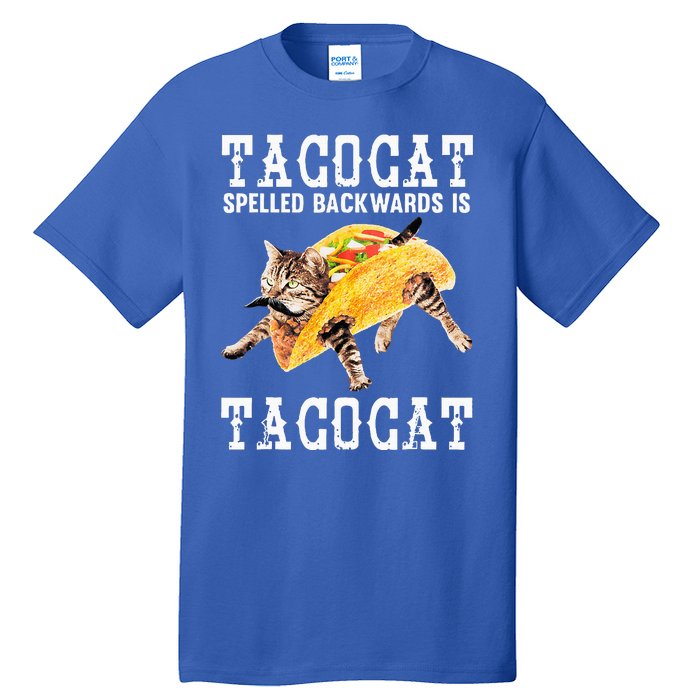 Tacocat Spelled Backward Is Taco Cat Tall T-Shirt