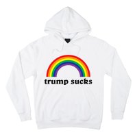 Trump Sucks Big Rainbow Anti Trump 2024 Election Lgbt Gay Hoodie