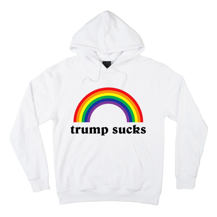 Trump Sucks Big Rainbow Anti Trump 2024 Election Lgbt Gay Hoodie