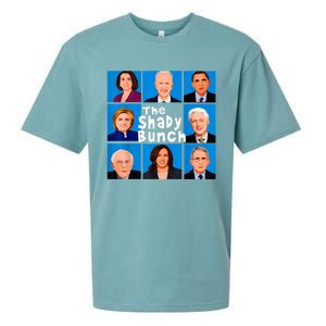 The Shady Bunch Anti Biden Obama Clinton Funny Vote Trump Sueded Cloud Jersey T-Shirt