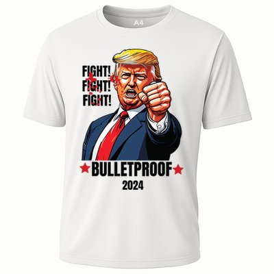 Trump Shot Bulletproof Bloody Ear Bleeding Butler Pa Trump Cooling Performance Crew T-Shirt