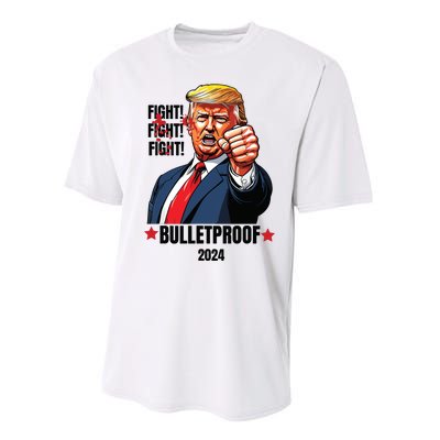 Trump Shot Bulletproof Bloody Ear Bleeding Butler Pa Trump Performance Sprint T-Shirt