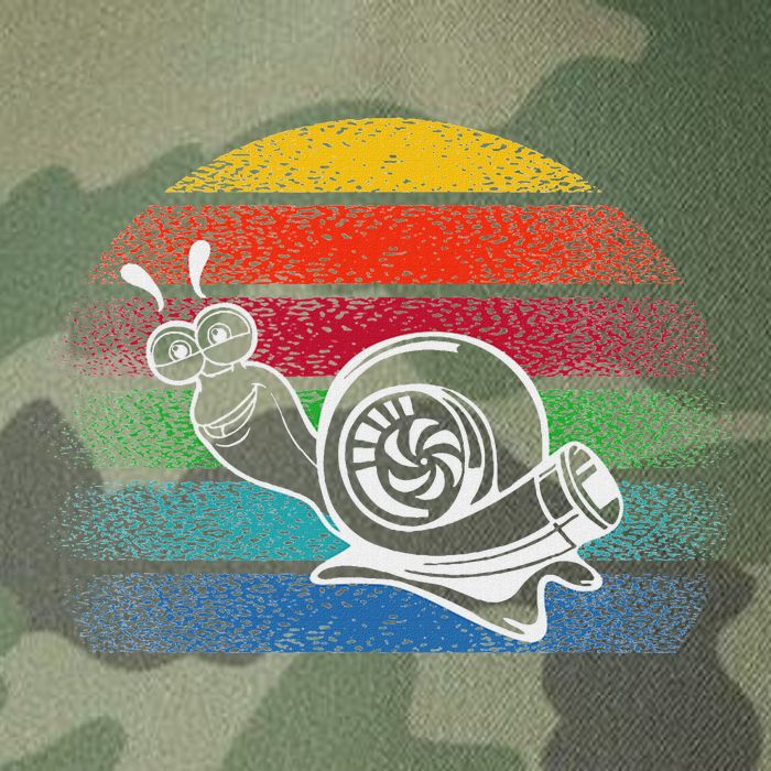 Turbo Snail Boost Racing Team Car Engine Steam Punk Style Legacy Tie Dye Trucker Hat