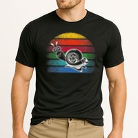 Turbo Snail Boost Racing Team Car Engine Steam Punk Style Performance Shirt