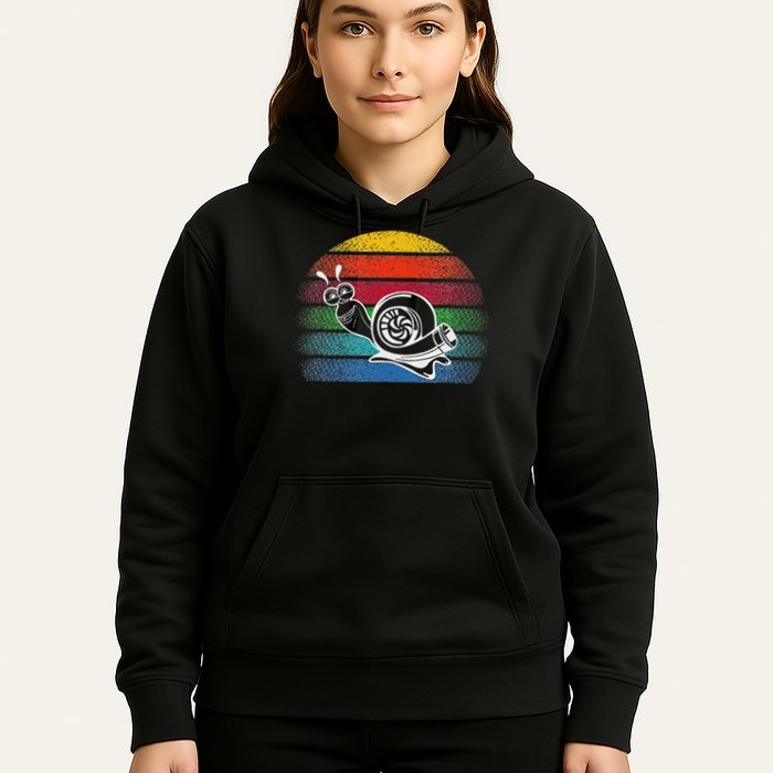 Turbo Snail Boost Racing Team Car Engine Steam Punk Style Hoodie
