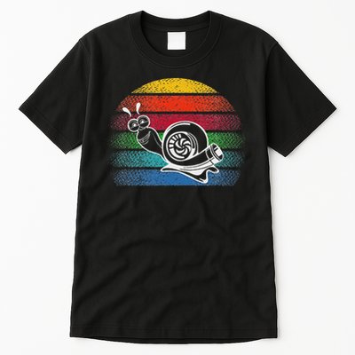 Turbo Snail Boost Racing Team Car Engine Steam Punk Style Tall T-Shirt