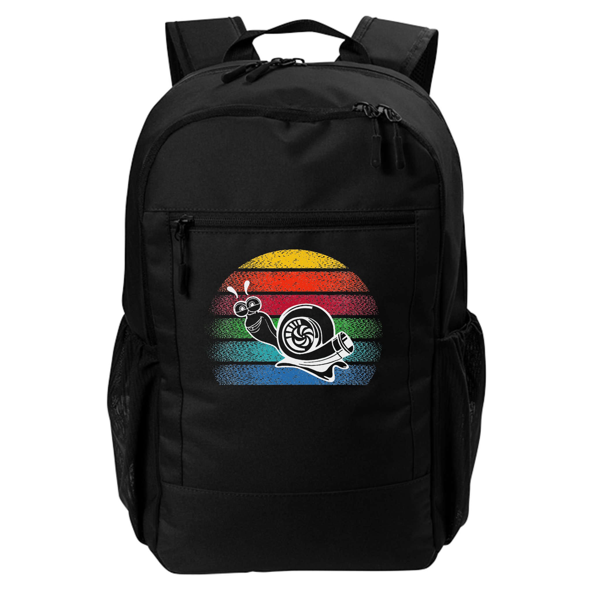 Turbo Snail Boost Racing Team Car Engine Steam Punk Style Backpack