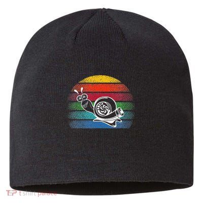 Turbo Snail Boost Racing Team Car Engine Steam Punk Style Sustainable Beanie