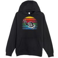 Turbo Snail Boost Racing Team Car Engine Steam Punk Style Premium Pullover Hoodie