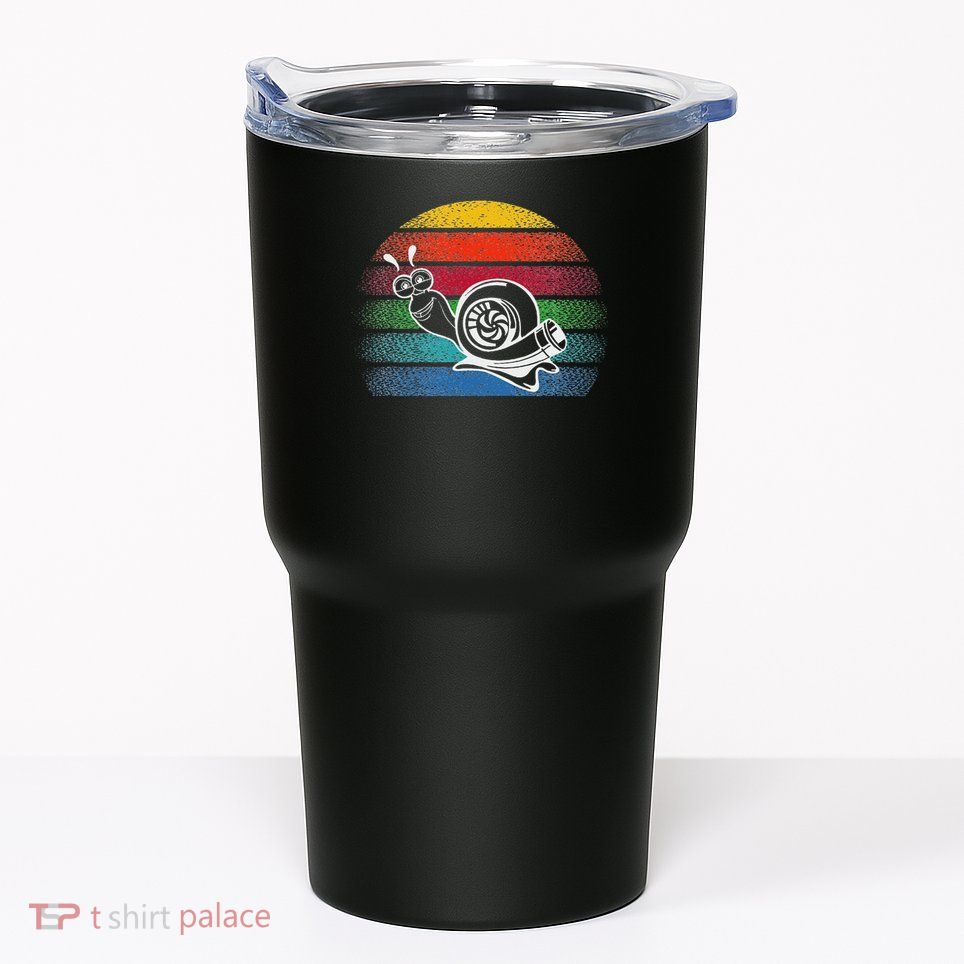Turbo Snail Boost Racing Team Car Engine Steam Punk Style Tumbler