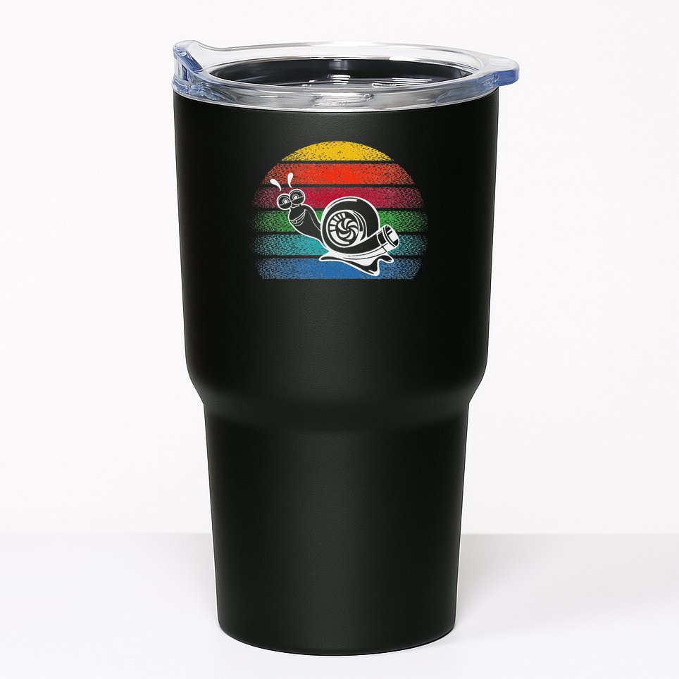 Turbo Snail Boost Racing Team Car Engine Steam Punk Style Tumbler