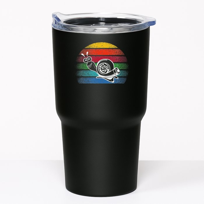 Turbo Snail Boost Racing Team Car Engine Steam Punk Style Tumbler