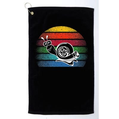 Turbo Snail Boost Racing Team Car Engine Steam Punk Style Golf Towel