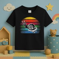 Turbo Snail Boost Racing Team Car Engine Steam Punk Style Toddler T-Shirt