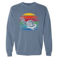 Turbo Snail Boost Racing Team Car Engine Steam Punk Style Garment-Dyed Sweatshirt