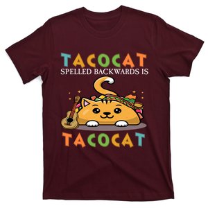 Tacocat Spelled Backward Is Tacocat Love Cat And Taco T-Shirt