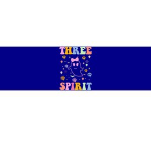 Three Spirit Birthday Decorations Halloween Themed 3Rd Bday Gift Bumper Sticker