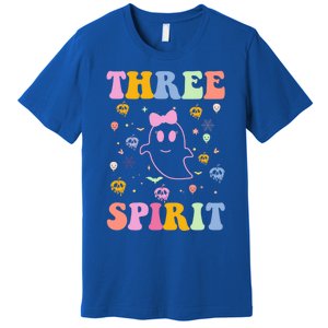 Three Spirit Birthday Decorations Halloween Themed 3Rd Bday Gift Premium T-Shirt