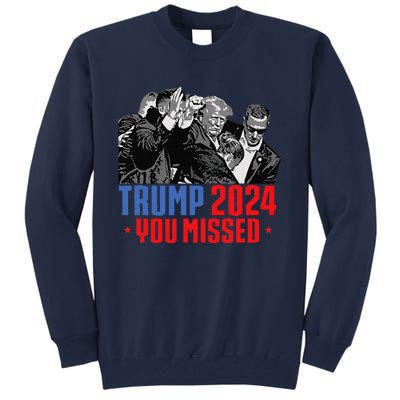 Trump Shot Bulletproof Bloody Ear Bleeding Butler Pa Trump Tall Sweatshirt