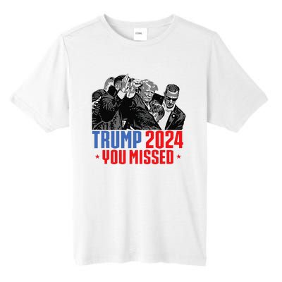 Trump Shot Bulletproof Bloody Ear Bleeding Butler Pa Trump Tall Fusion ChromaSoft Performance T-Shirt