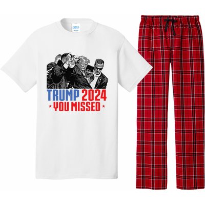 Trump Shot Bulletproof Bloody Ear Bleeding Butler Pa Trump Pajama Set