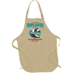 Todos Santos Beach Full-Length Apron With Pockets