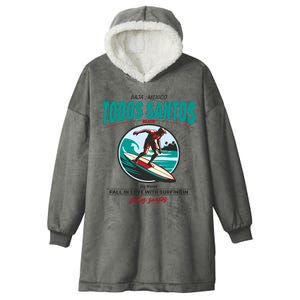 Todos Santos Beach Hooded Wearable Blanket