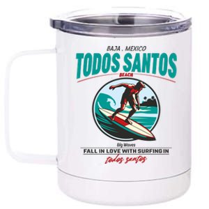 Todos Santos Beach 12 oz Stainless Steel Tumbler Cup