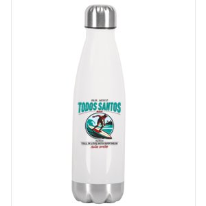 Todos Santos Beach Stainless Steel Insulated Water Bottle