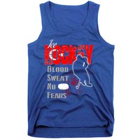 Turkey Supporter Blood Sweat No Fears Ice Hockey Meaningful Gift Tank Top