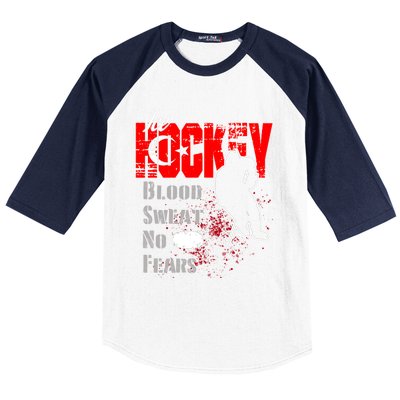 Turkey Supporter Blood Sweat No Fears Ice Hockey Meaningful Gift Baseball Sleeve Shirt