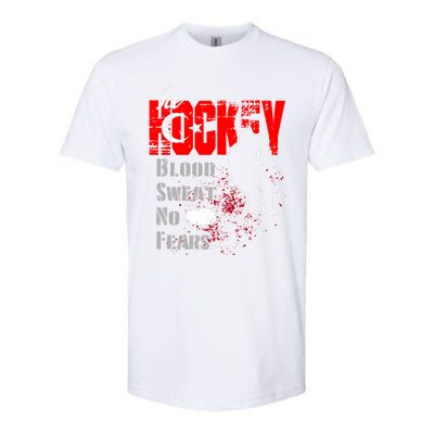 Turkey Supporter Blood Sweat No Fears Ice Hockey Meaningful Gift Softstyle CVC T-Shirt