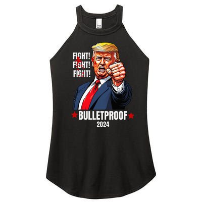 Trump Shot Bulletproof Bloody Ear Bleeding Butler Pa Trump Women's Perfect Tri Rocker Tank