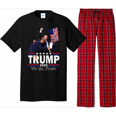 Trump Shot Bulletproof Bloody Ear Bleeding Butler Pa Trump Pajama Set